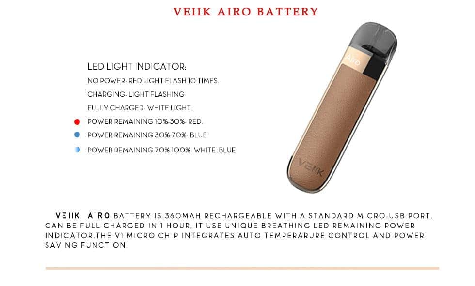 AIRO POD by VEIIK, 2ml Tank AIRO POD by VEIIK, 2ml Tank
